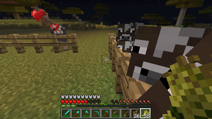 Minecraft owca w garści